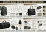 create handbag techpack design, duffel bag tech pack, gym bag design, bag design